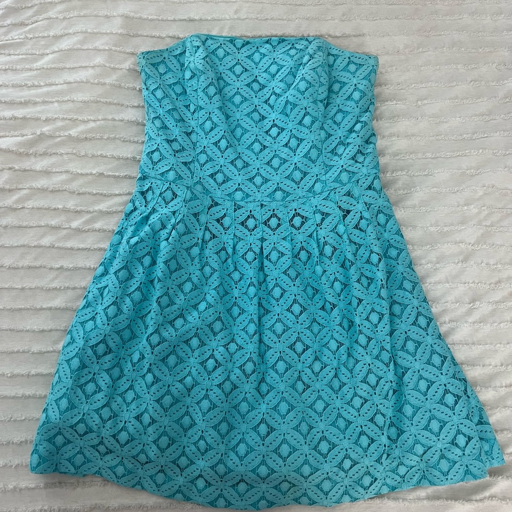 Lilly Pulitzer strapless dress